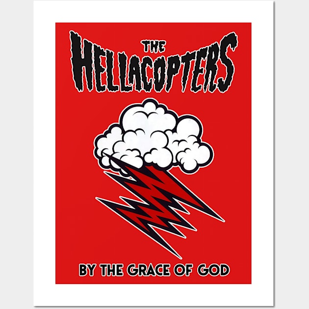 The Hellacopters - By the grace of god Wall Art by CosmicAngerDesign